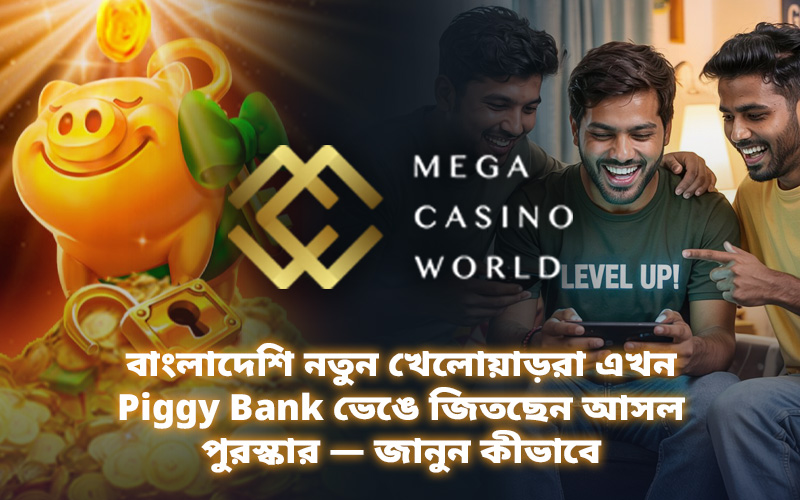 বাংলাদেশি নতুন খেলোয়াড়রা এখন Piggy Bank ভেঙে জিতছেন আসল পুরস্কার — জানুন কীভাবে